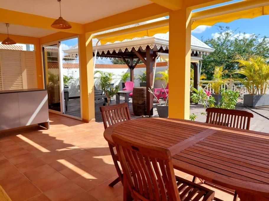 Villa Nautilia, Vue Mer, Proche Plage Les Trois-Ilets Exteriör bild