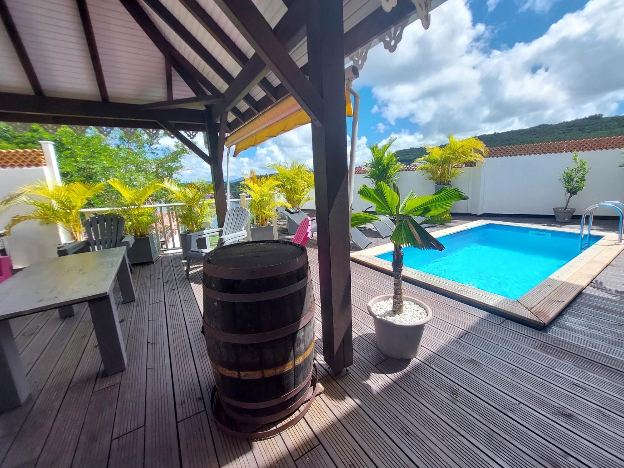Villa Nautilia, Vue Mer, Proche Plage Les Trois-Ilets Exteriör bild